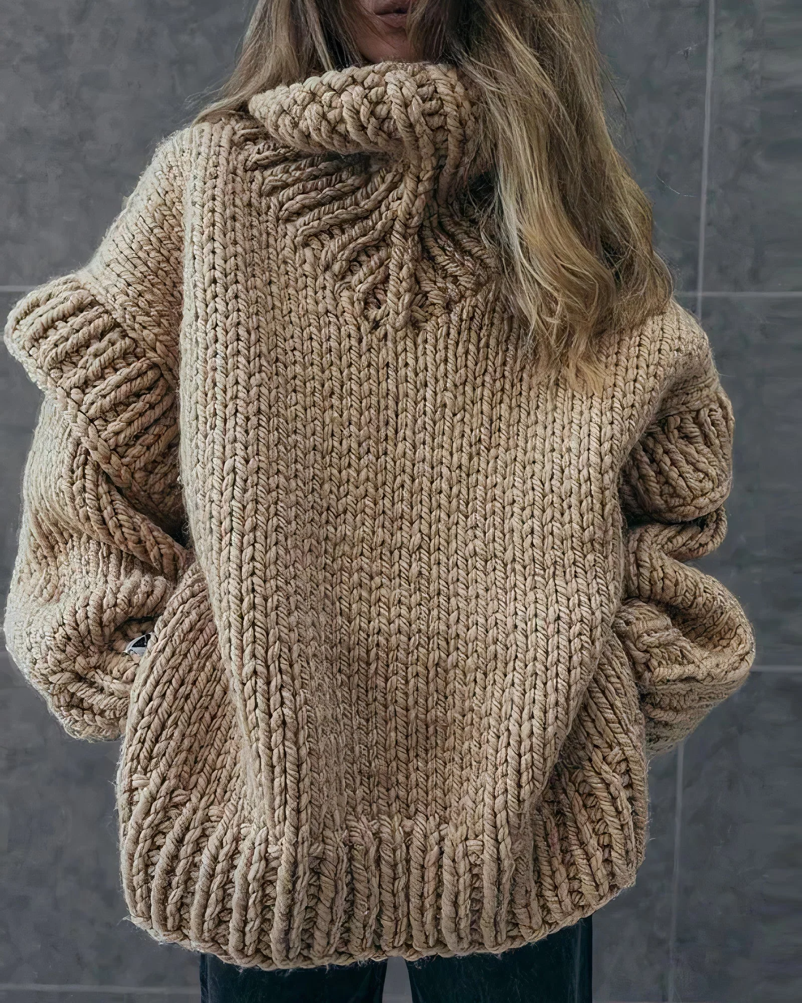 Trinidad® | Fashionable Knit Sweater Dress For Women - Image 6