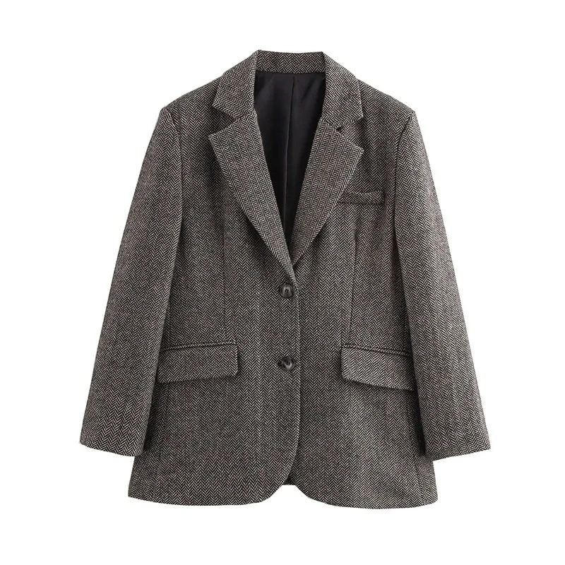 Ursula | Modern women's blazer with lapel collar - Image 6