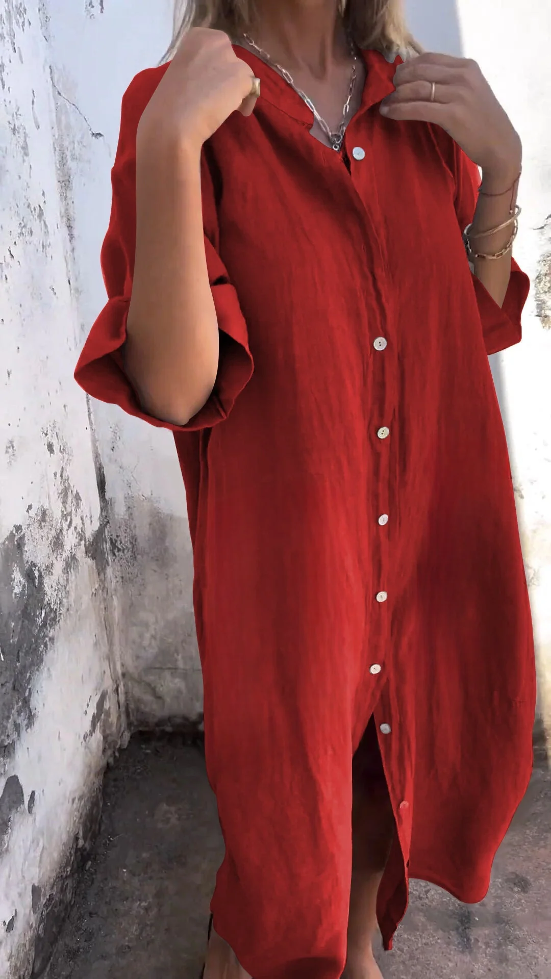 Valentina® | Casual Long Shirt - Image 6