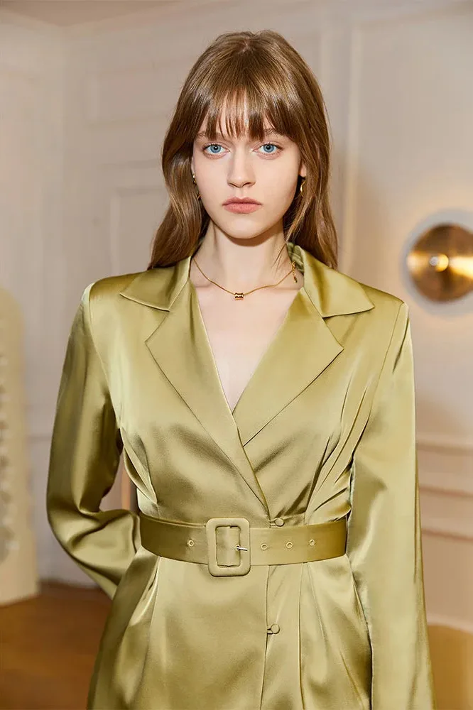 Valentina® | French Office Retro Green Dress - Image 2