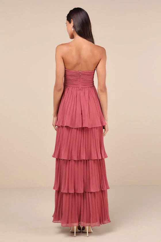 Valeria® | Elegant Strapless Maxi Dress - Image 13