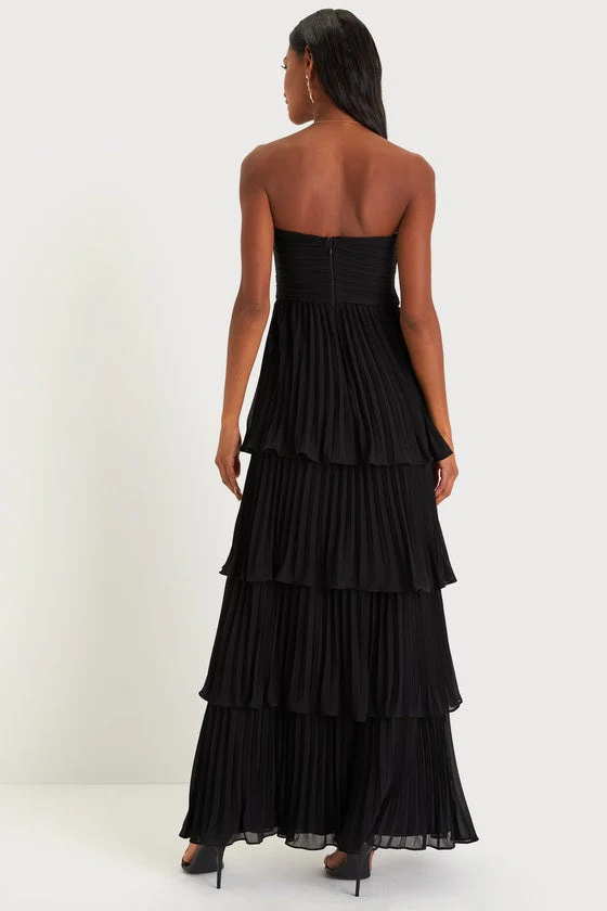 Valeria® | Elegant Strapless Maxi Dress - Image 6