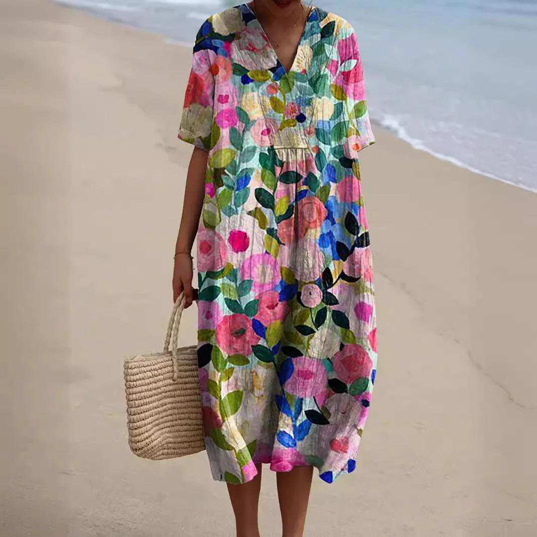 Valeria® | Floral Print Dress