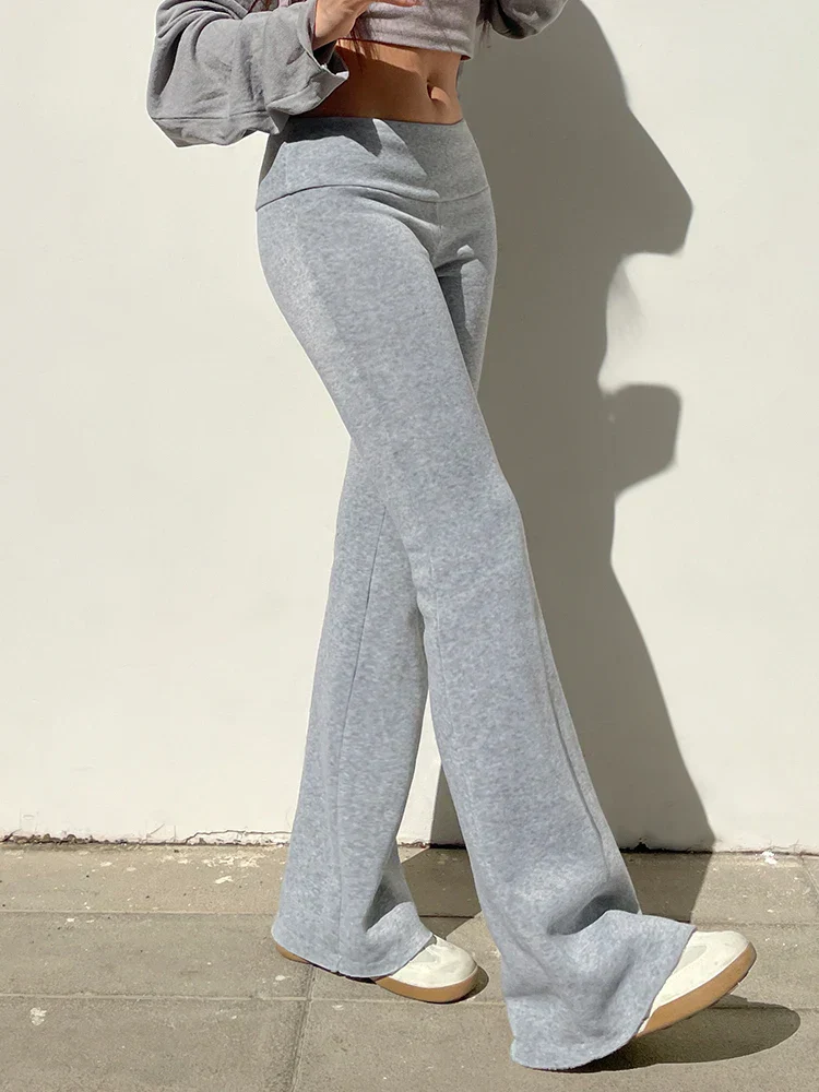 Valeria® | Hipster Flared Trousers. Stretchy Fit - Image 3