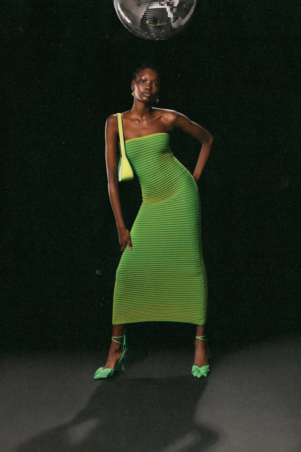 Valeria® | Sleeveless Maxi Dress In Striped Knit - Image 9