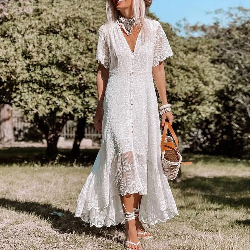 Vanesa® | Boho lace dress for women - Image 2