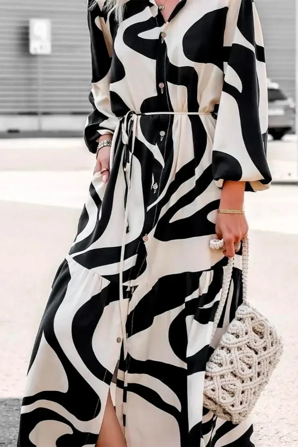 Vanesa® | Effortlessly Chic Printed Maxi Dress - Image 3