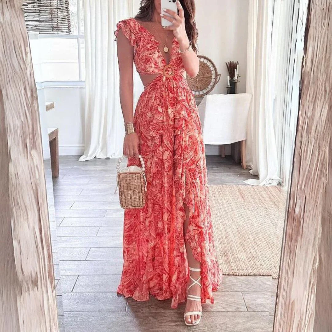 Vanesa® | Elegant Maxi Dress With Slit