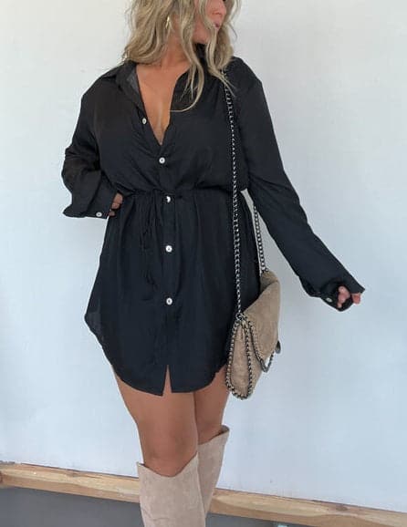 Vanesa® | Satin Overnight Romper Tunic Set - Image 6