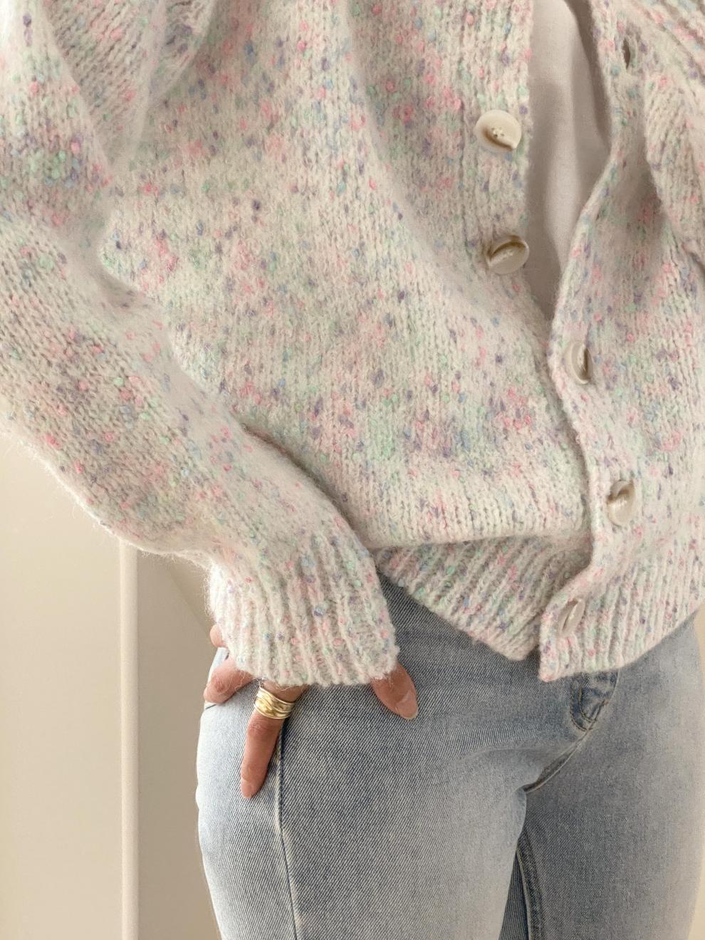 Vanessa® | Cardigan à Manches Longues Ivory - Image 6