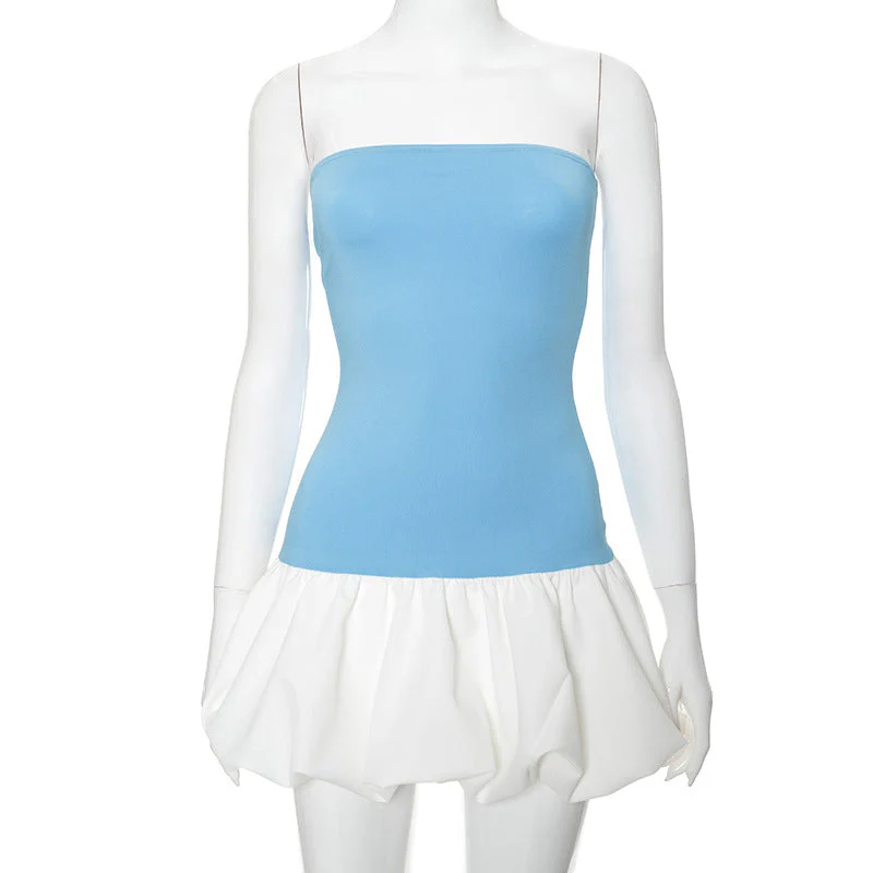Vanessa® | Women'S Flared Summer Dress With Bustier Top And Ruffle Hem - Image 6