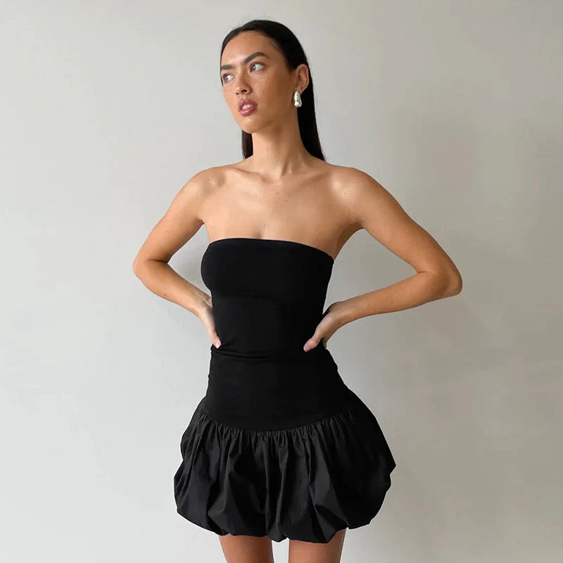 Vanessa® | Women'S Flared Summer Dress With Bustier Top And Ruffle Hem - Image 7