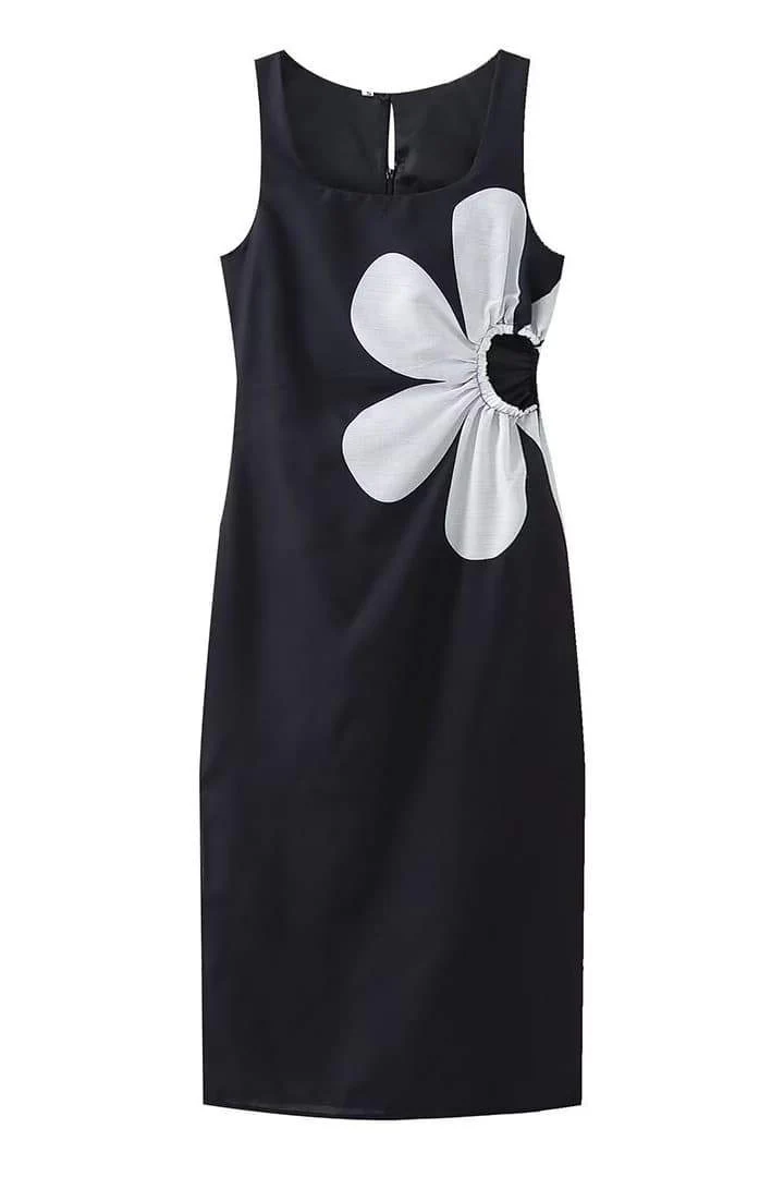 Vania® | Floral Cut-Out Midi Dress - Image 11