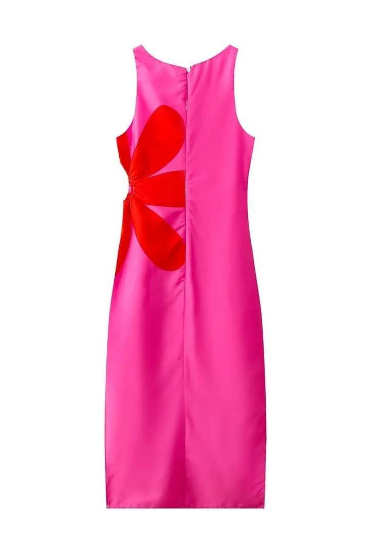 Vania® | Floral Cut-Out Midi Dress - Image 6