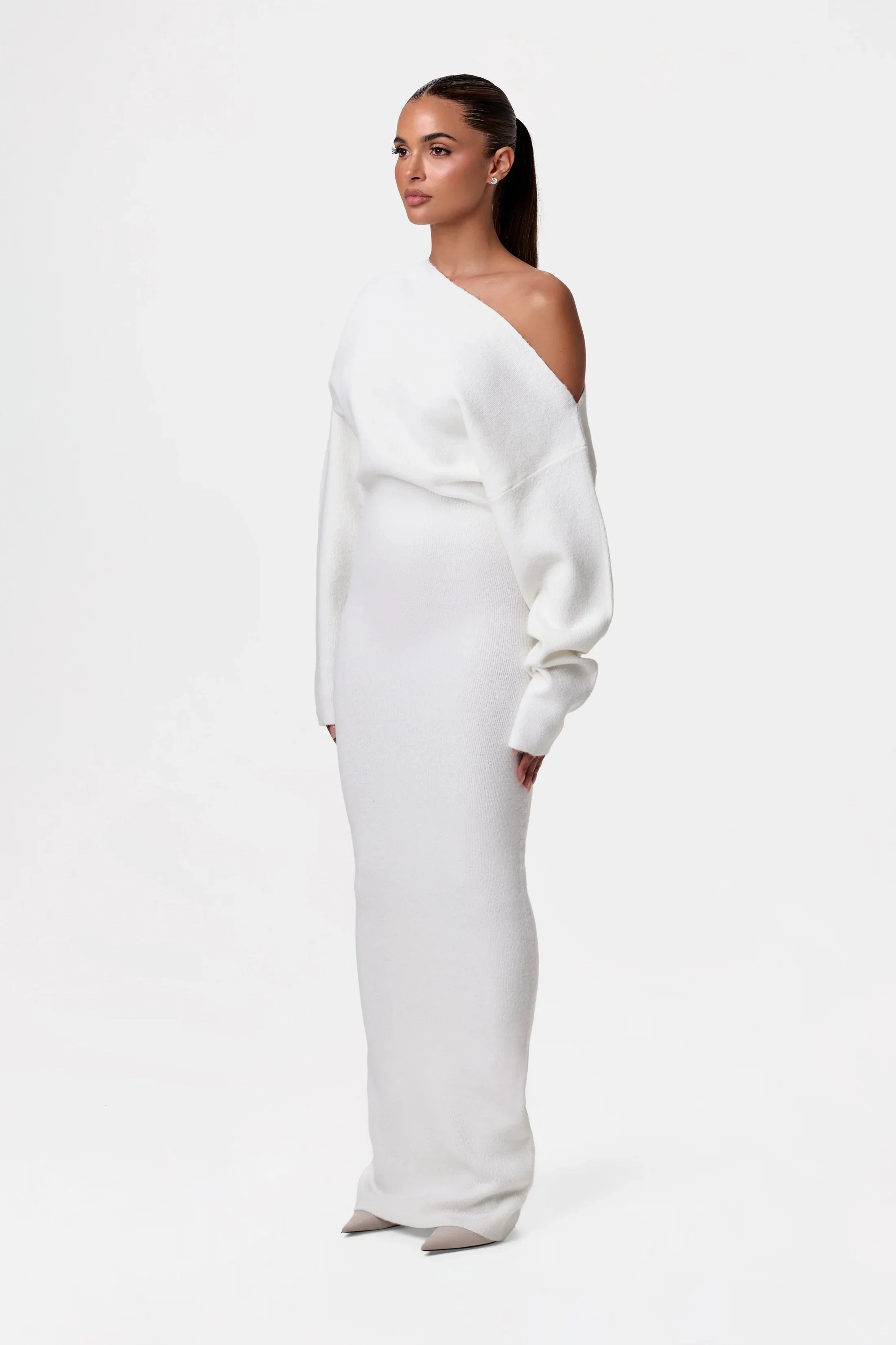 Vania® | Sweater Dress With Dropped Shoulders - Image 2