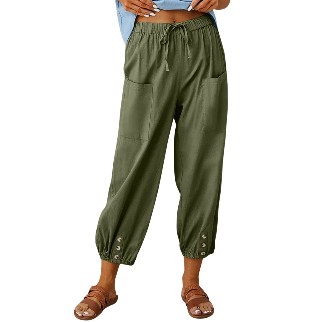 Vera® | Chic Loose Linen Pants For Summer - Image 10