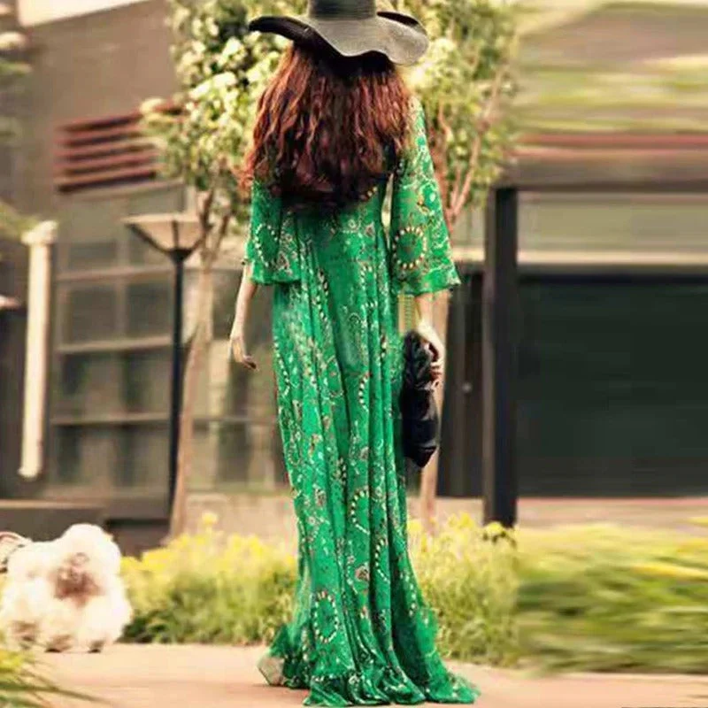 Veronica® | Bohemian maxi dress for women - Image 3