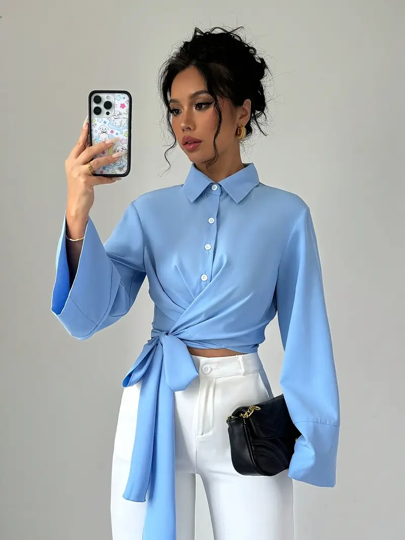 Veronica® | Elegant Long-Sleeved Blouse - Image 5