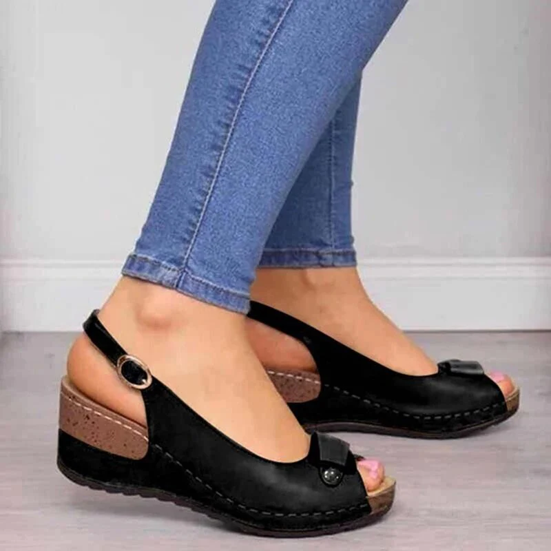 Veronica® | Orthopedic Wedge Sandals - Image 2