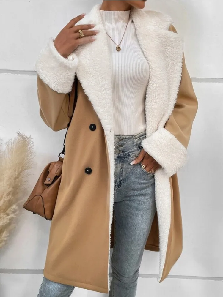 Verónica | Thick women's fleece coat for winter and autumn - Image 3