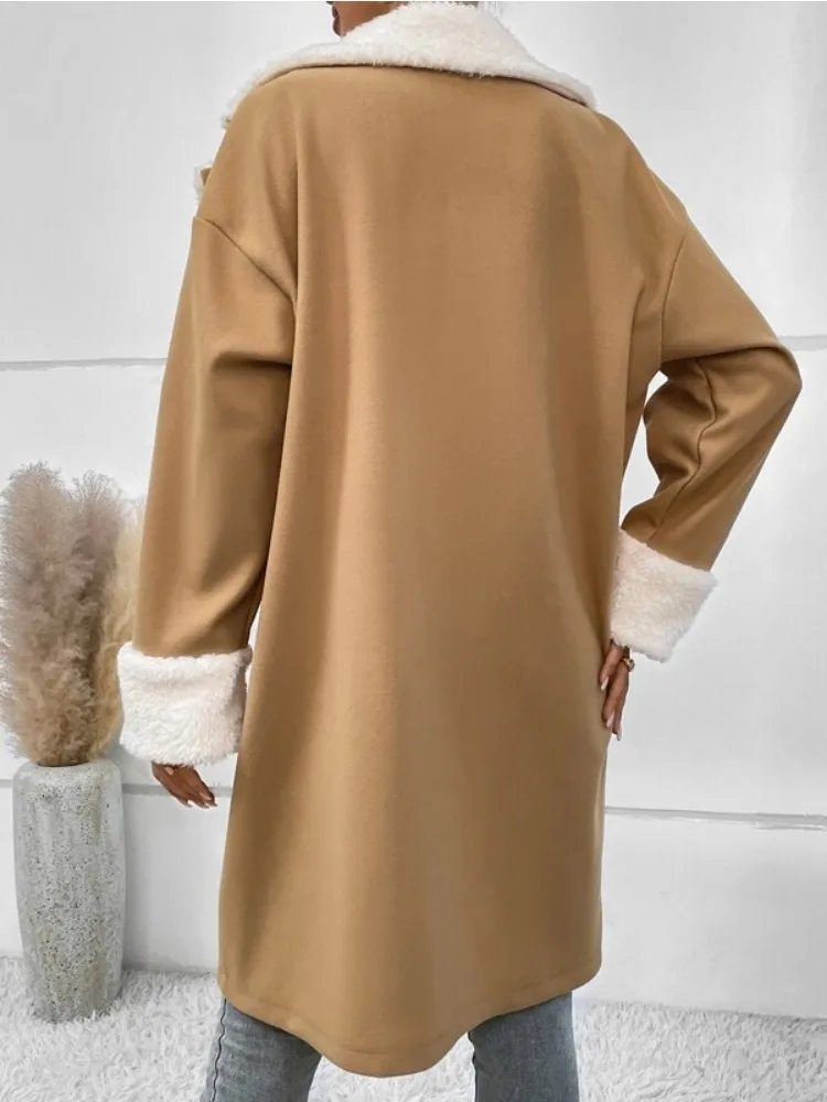 Verónica | Thick women's fleece coat for winter and autumn - Image 4