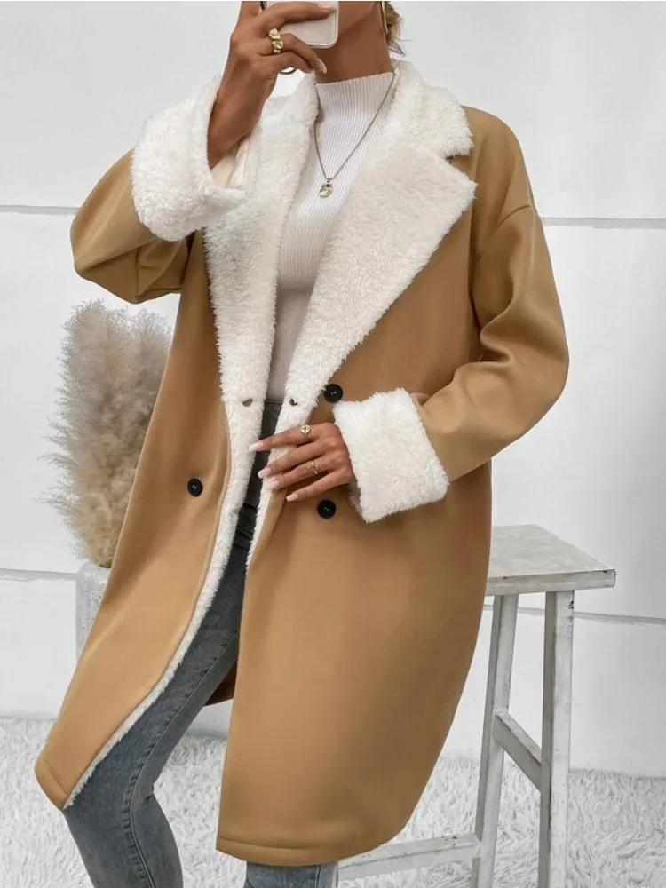 Verónica | Thick women's fleece coat for winter and autumn - Image 5