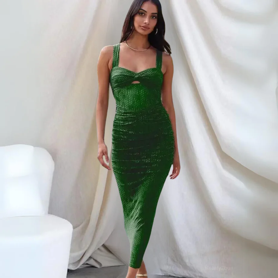 Victoria® | Long Fitted Summer Dress - Image 7