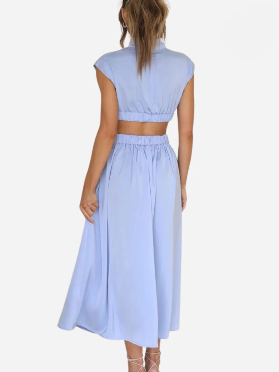 Victoria® | Summer Sleeveless Long Maxi Dress - Image 6