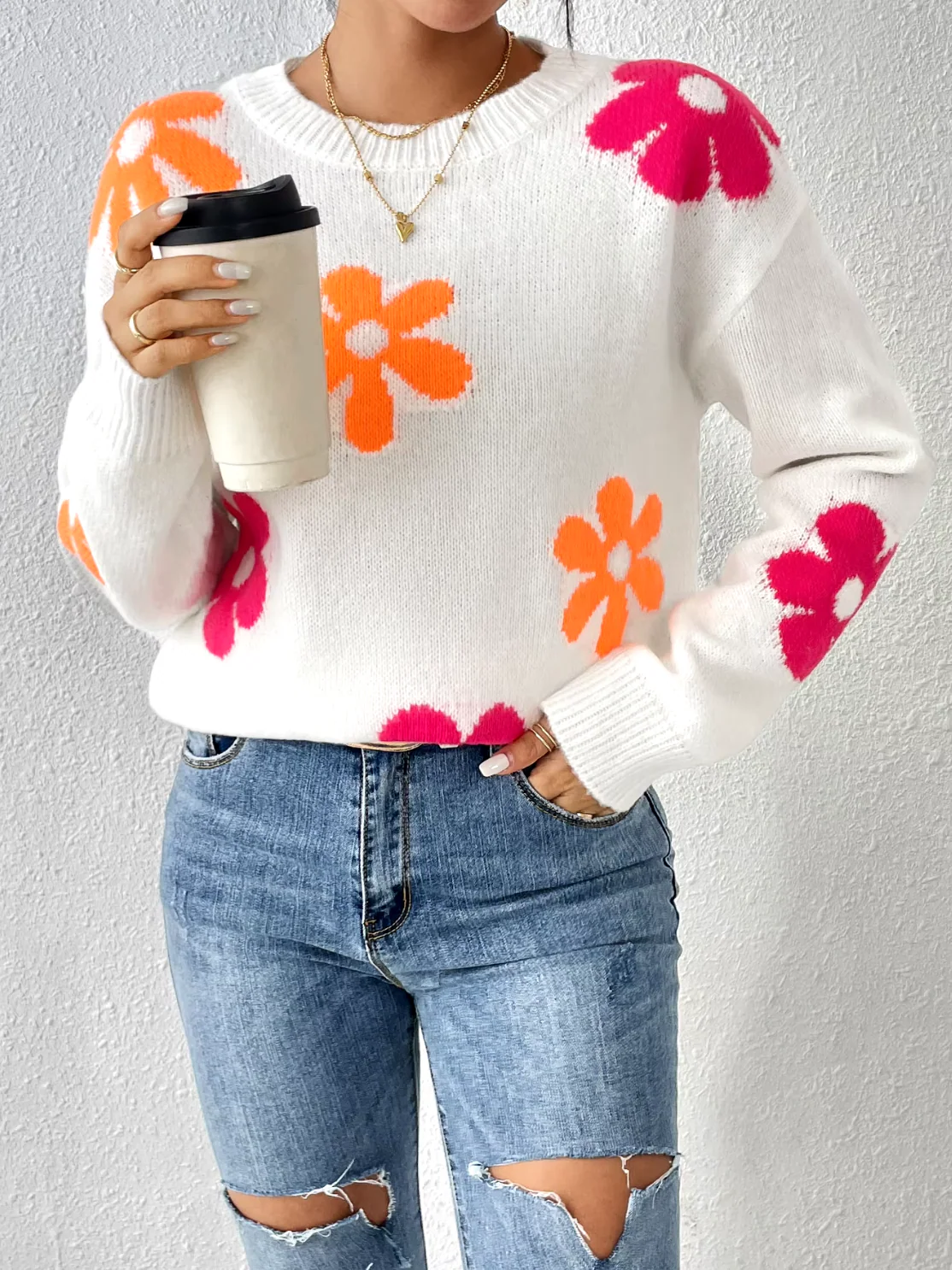 Vilma | Cozy knitted sweater - Image 2