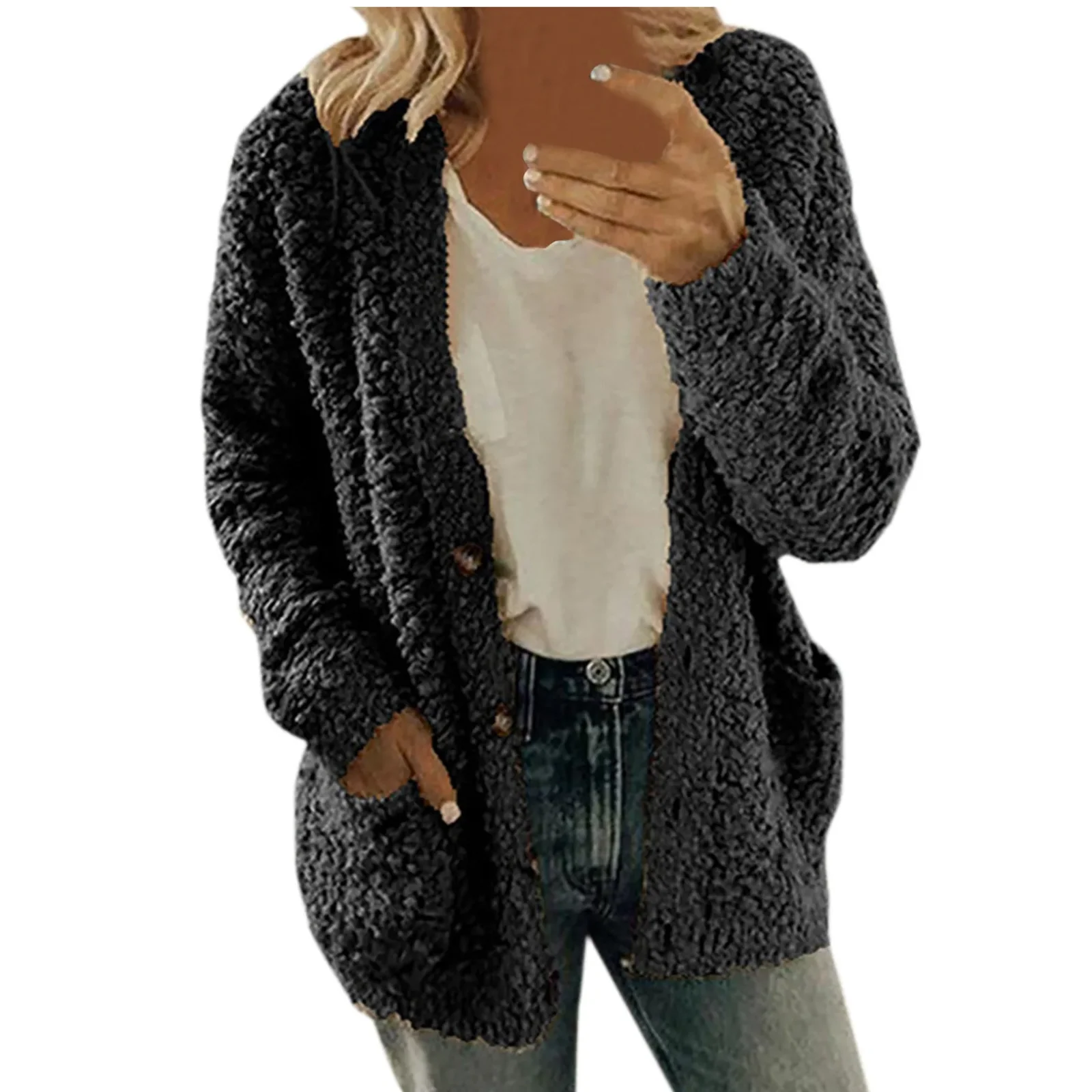 Vilma® | Stylish and casual winter cardigan. - Image 2