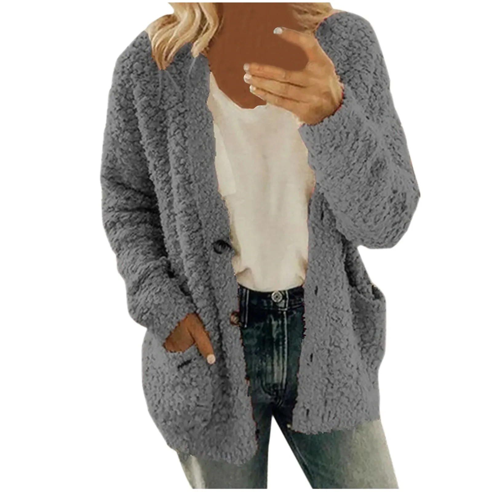 Vilma® | Stylish and casual winter cardigan. - Image 3