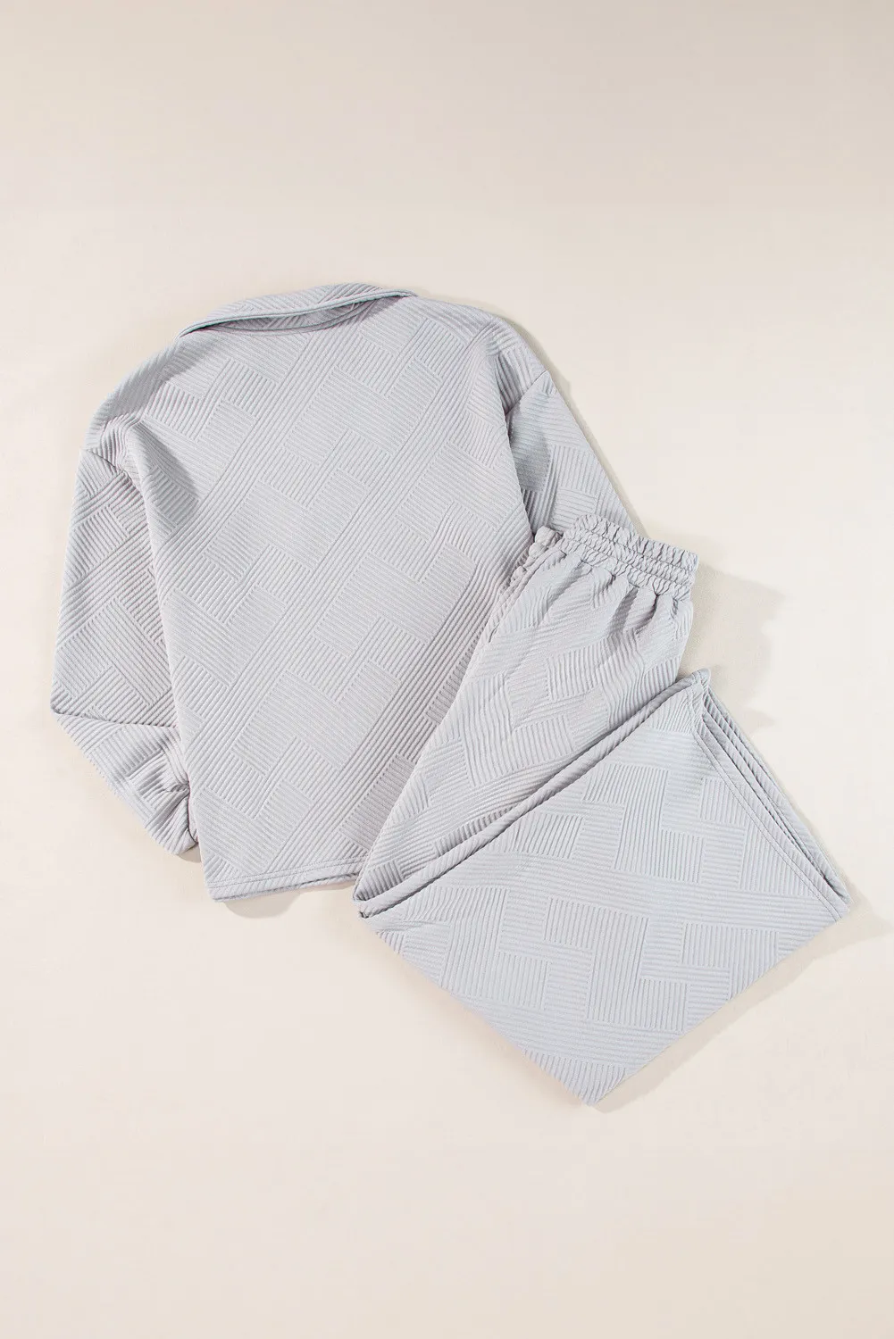 Viola | Set of structured long-sleeved shirt and drawstring trousers - Image 6