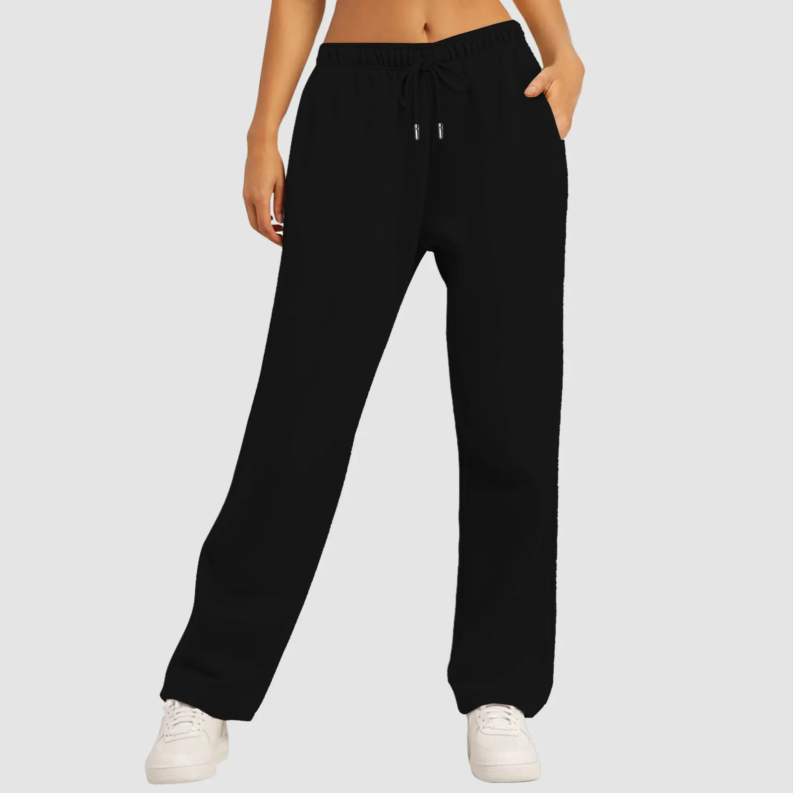 Violeta® | Casual Wide Leg Jogging Pants - Image 2