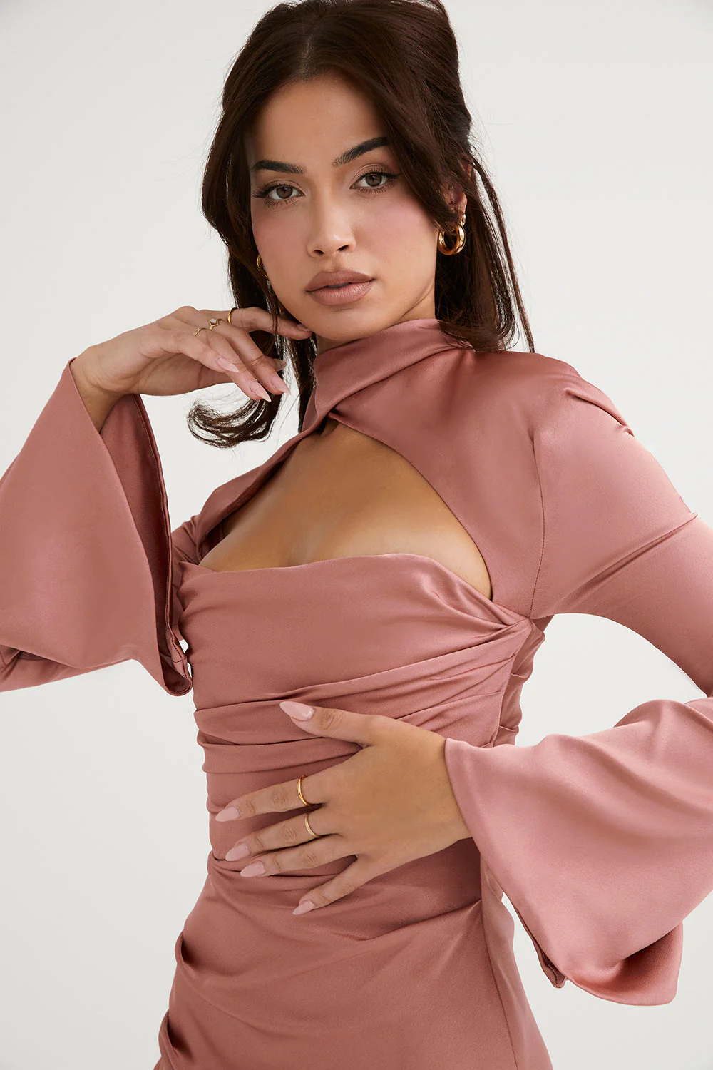Violeta® | Draped corset dress for women - Image 8