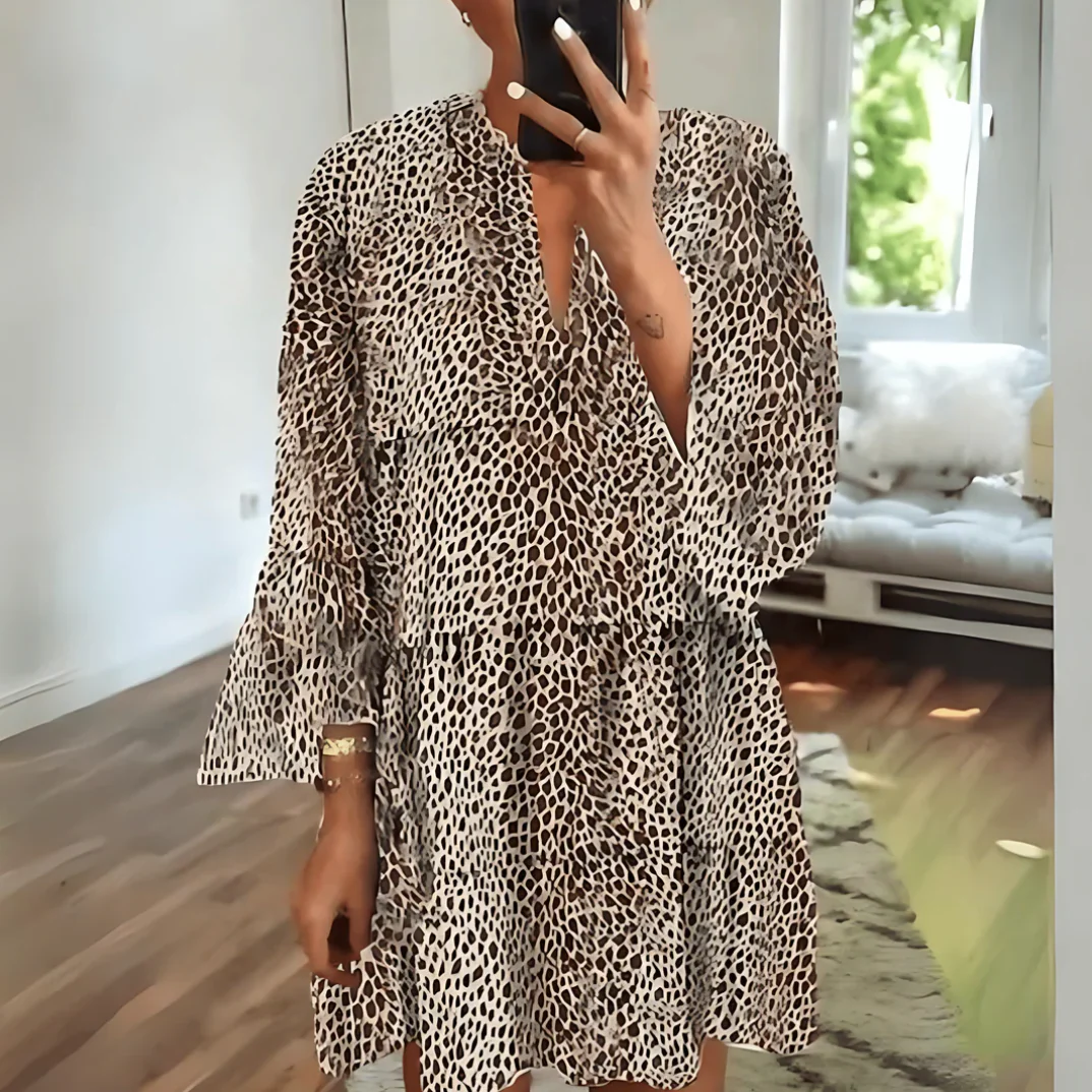 Violeta® | Dress Leopard Print
