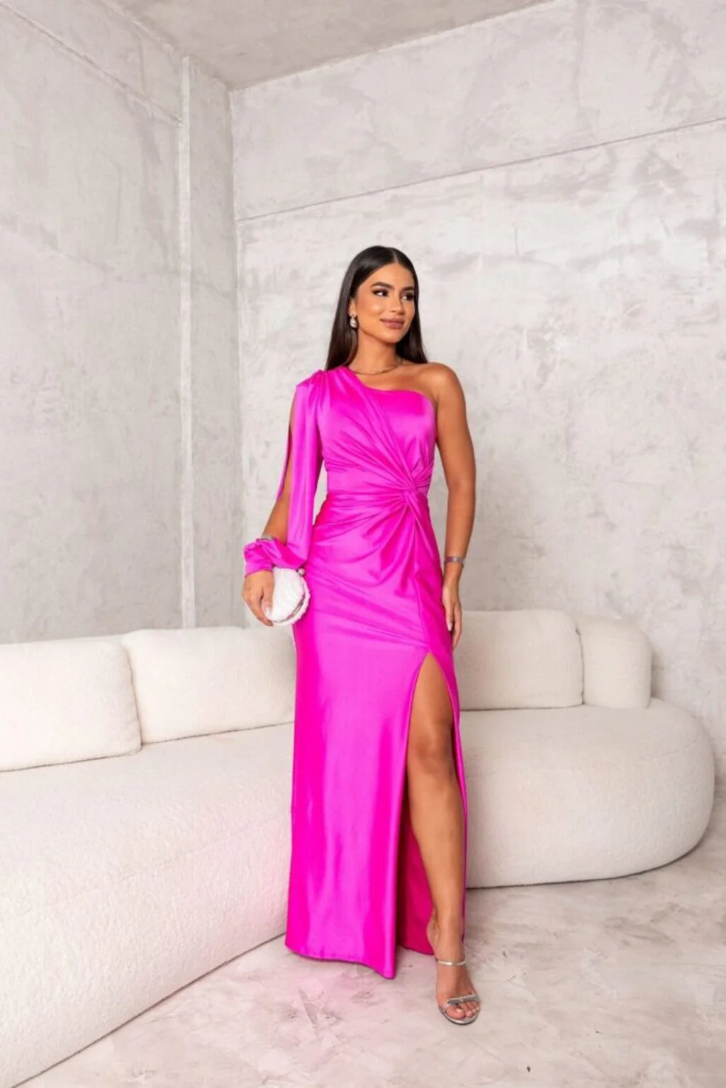 Violeta® | Elegant Maxi Dress Made Of Flowing Fabric - Image 13