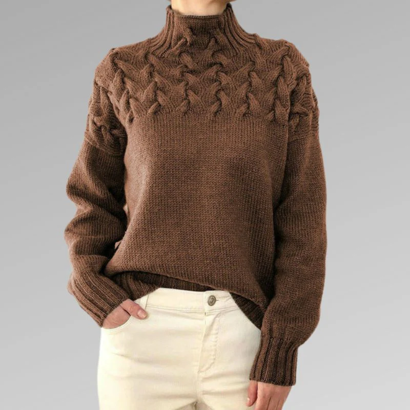 Violeta® | Pull à col roulé elegance et chaleur - Image 3