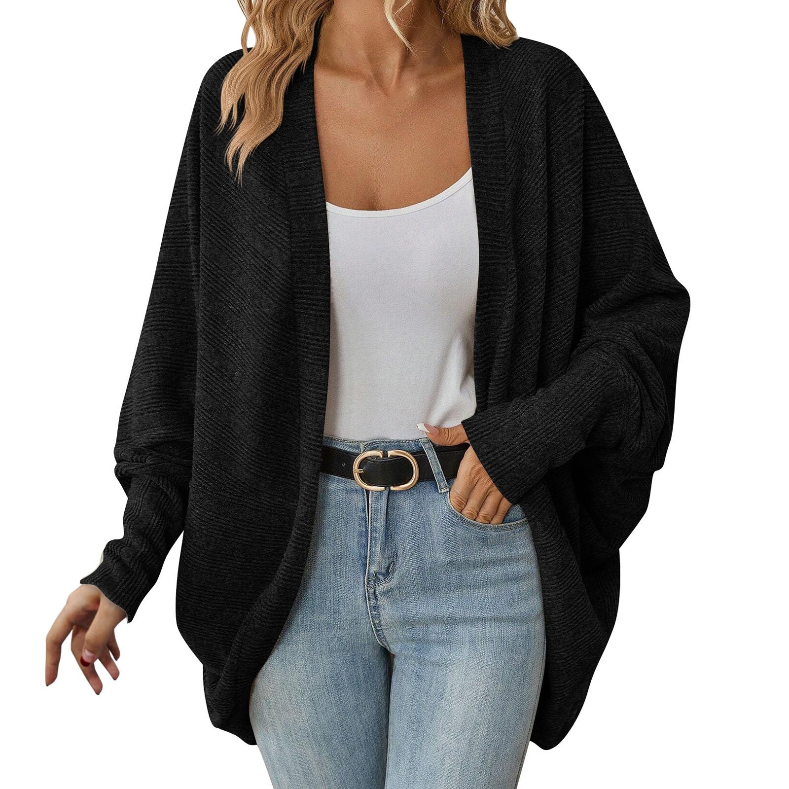 Violeta | Relaxed and timeless winter cardigan - Image 4