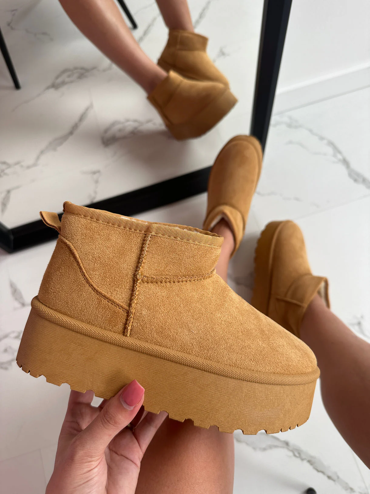 Virginia | Robust winter boots with thick soles - Image 18