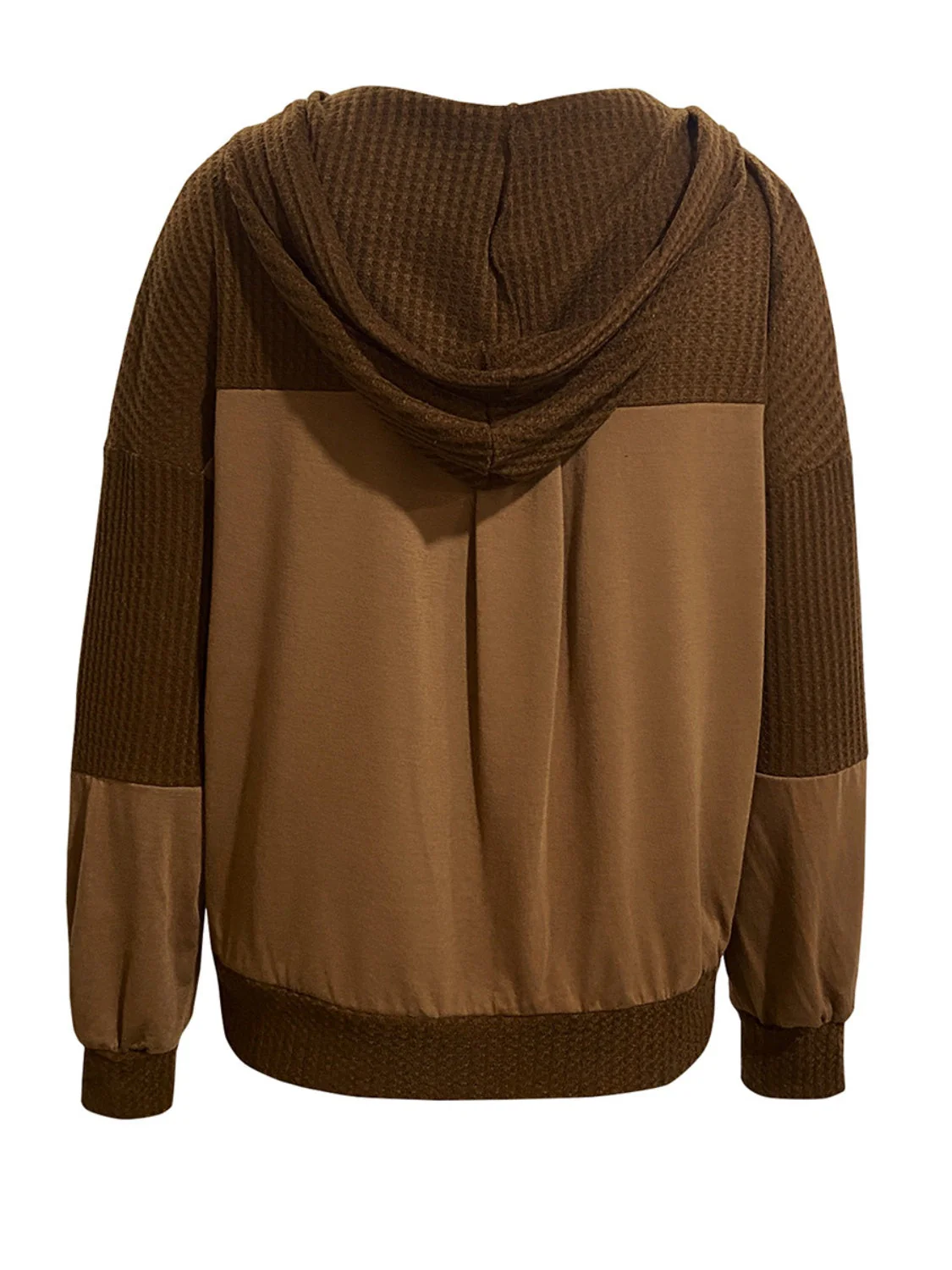 Vittoria | Contrast drawstring hoodie with long sleeves - Image 4