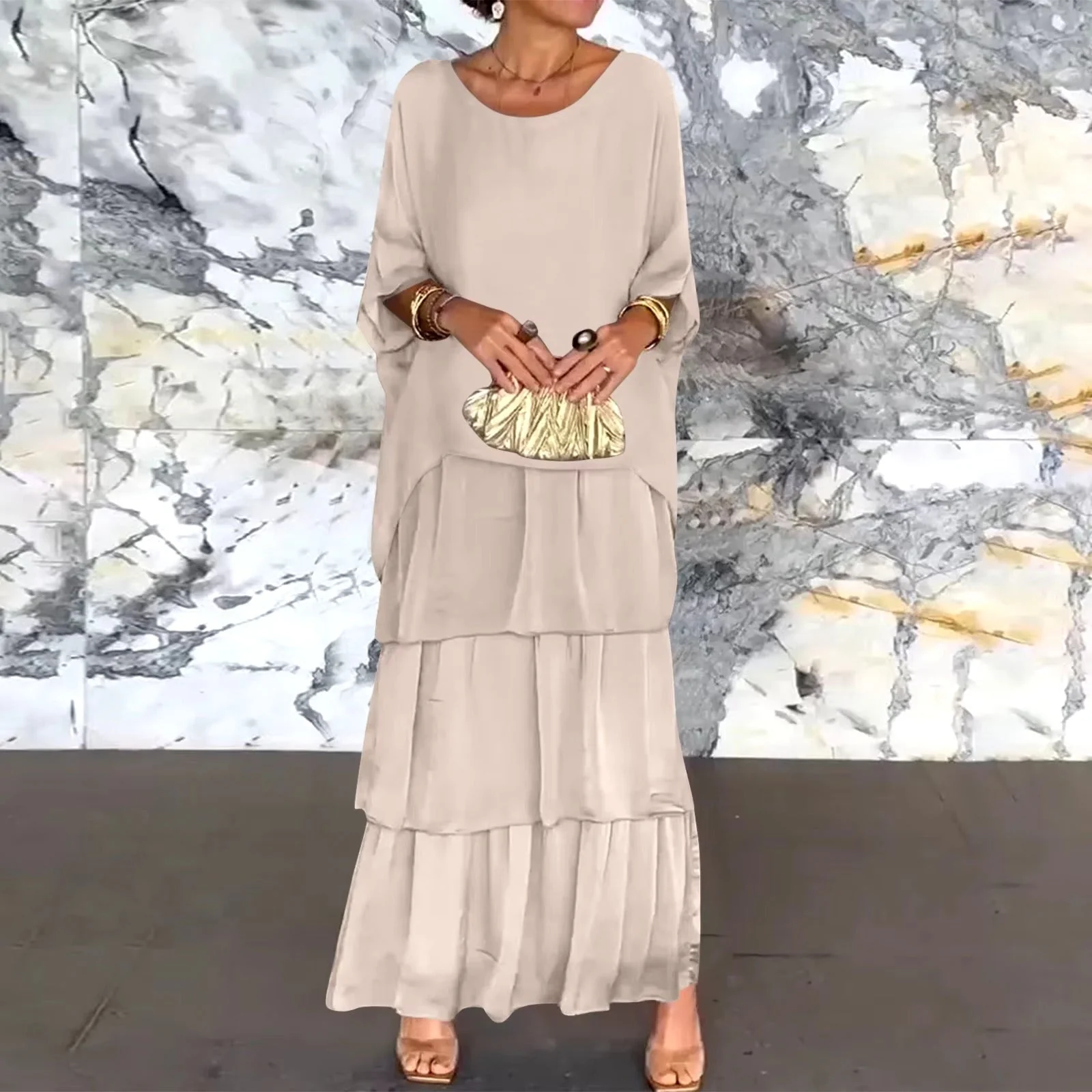 Vittoria® | Exquisite Chiffon Long Dress - Image 2