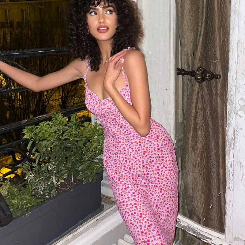 Vittoria® | Women'S Floral Midi Slip Dress - Image 4