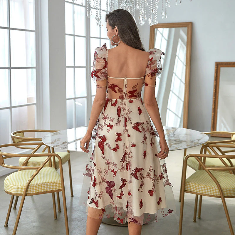Viviana® | Elegant Midi Dress With A Floral Pattern - Image 4