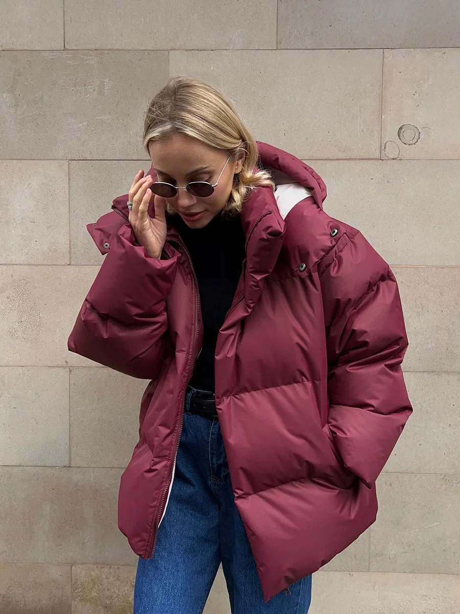 Viviana | Women's coat in American retro street style - Image 4