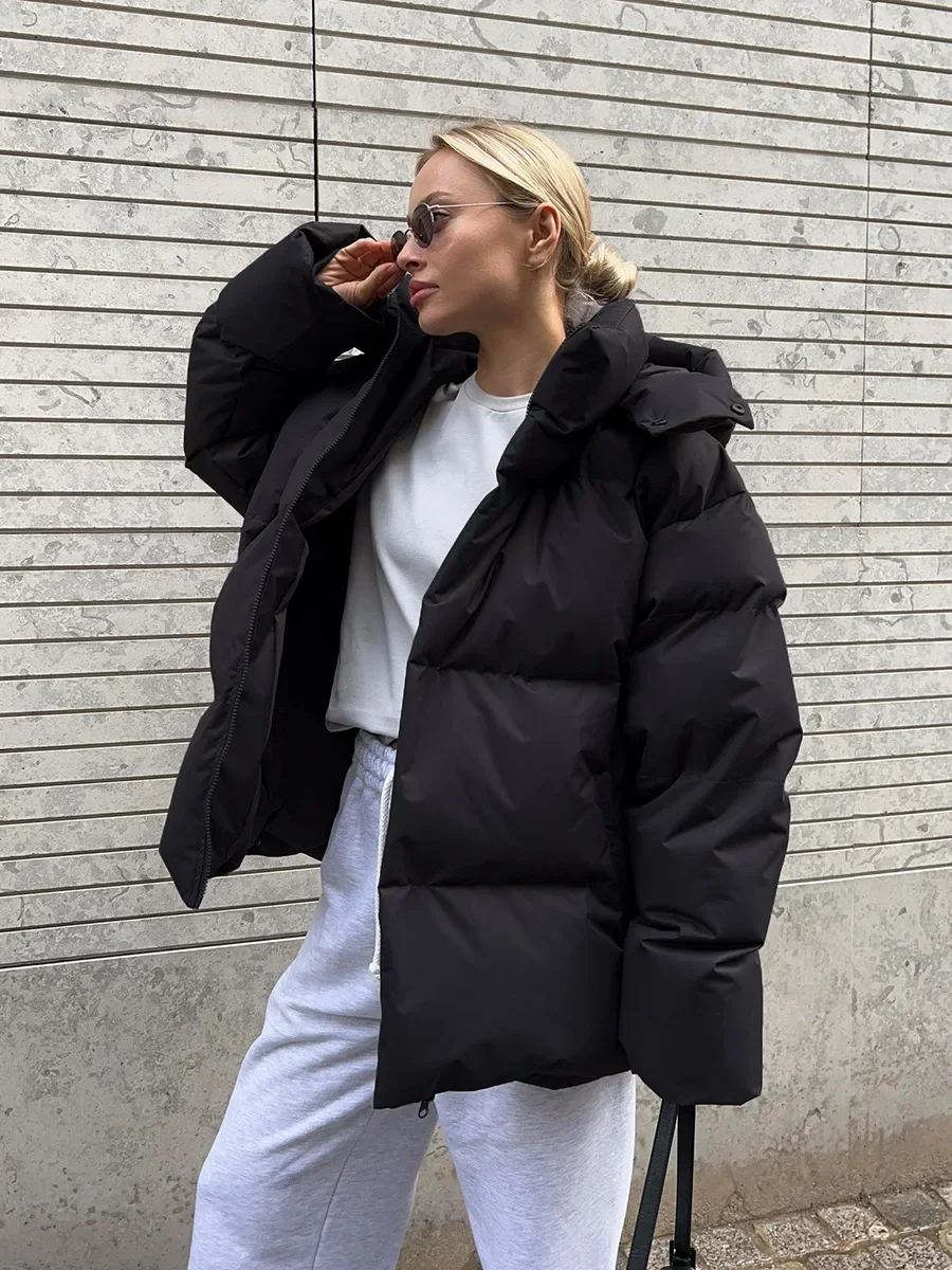 Viviana | Women's coat in American retro street style - Image 8