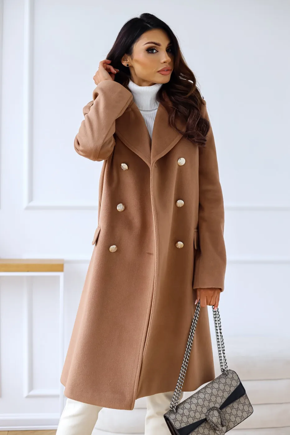Wanda® | Elegant women's trench coat for winter - Image 6