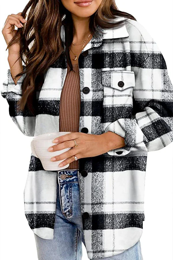 Wendy® | Long Sleeve Checked Flannel - Image 4