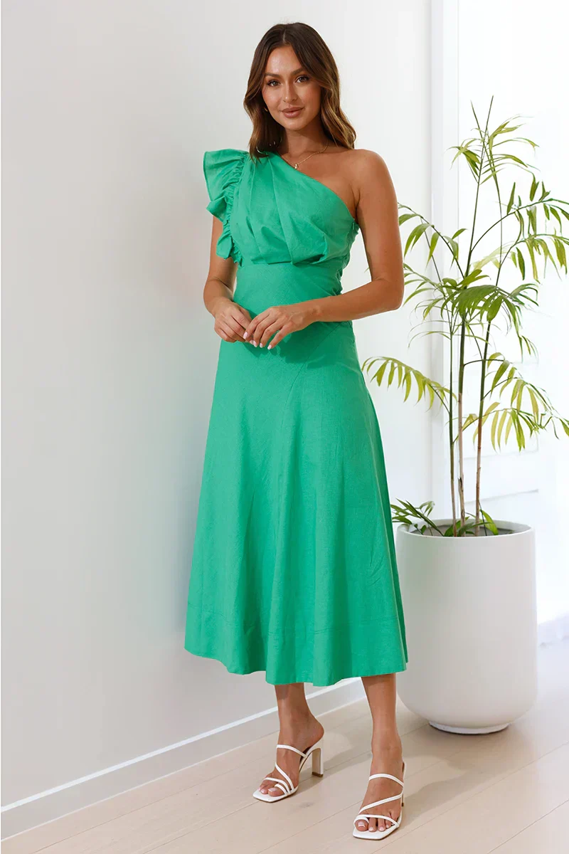 Wendy® | Midi Dress Green - Image 5