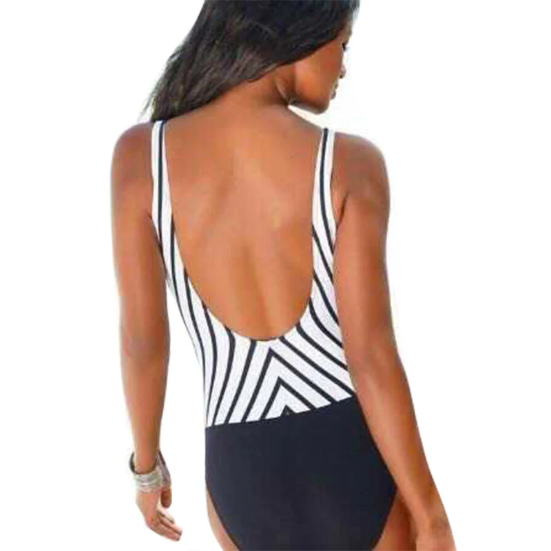 Wendy® | Women'S Swimsuit With Sophisticated Cut And Elegant Striped Pattern - Image 3