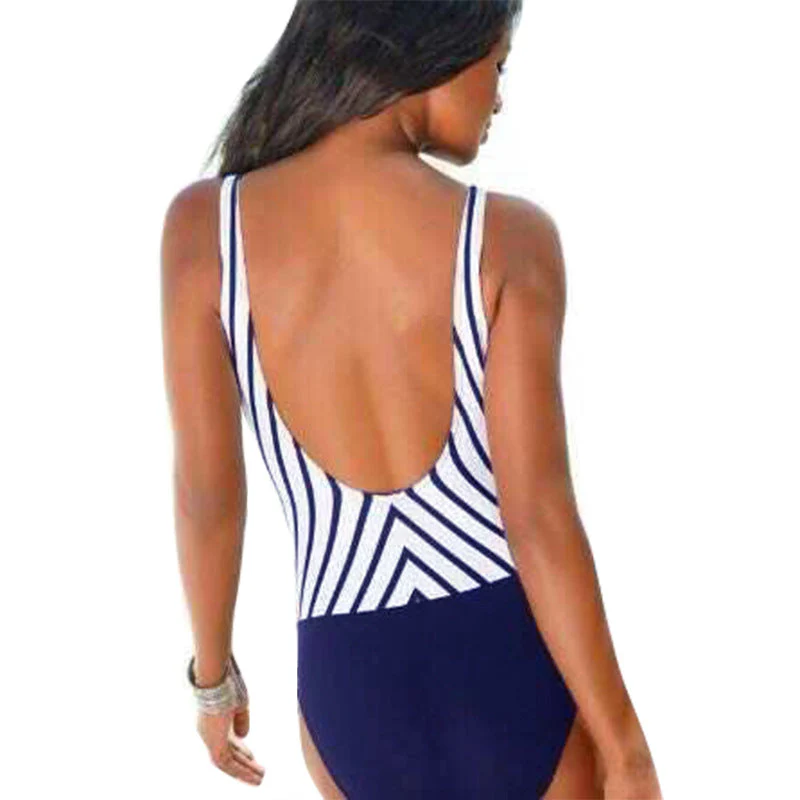 Wendy® | Women'S Swimsuit With Sophisticated Cut And Elegant Striped Pattern - Image 5